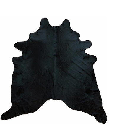 Palacedesigns Natural Black Brazilian Cowhide Rug PA3100149